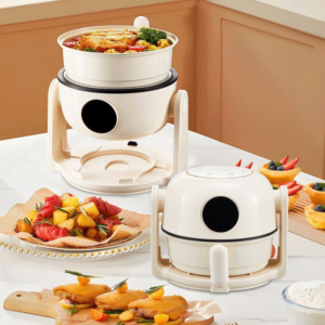 Foldable Dual Pot Air Fryer